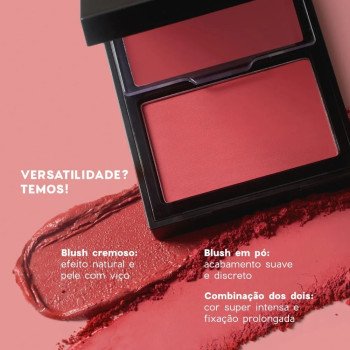Blush Océane Edition Duo 2 em 1 Cherry Paint 10,2g