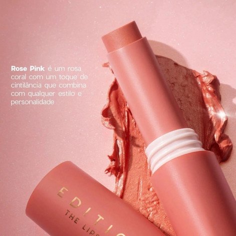 Batom Océane Edition The Lipstick Glossy Rose Pink 3,2g