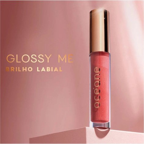 Gloss Labial Océane Edition Glossy Me Rose Pink 4g