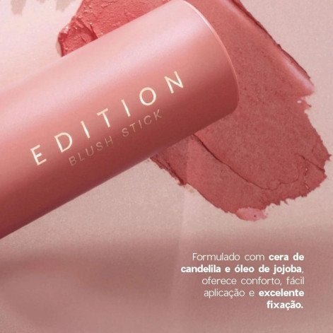 Blush em Bastão Océane Edition Glossy Rose Pink 12g