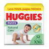 Fralda Roupinha Huggies Natural Care XXG 52 Unidades