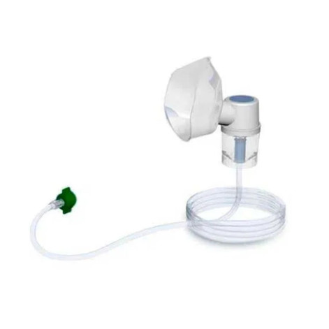 Kit Infantil Inalar Omron Micronebulizador e Máscara para Nebulizador com 1 Traqueia + 1 Máscara de Inalação Infantil + 1 Copo
