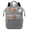 Bolsa Mochila Maternity Lolly Cinza