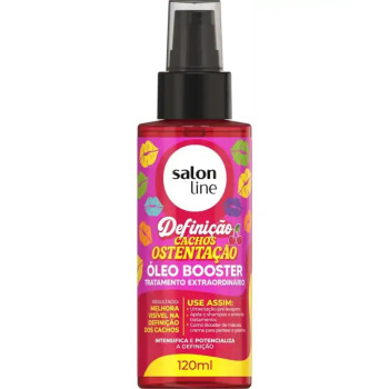 Óleo Capilar Salon Line Booster Definição Cachos Ostentação 120ml