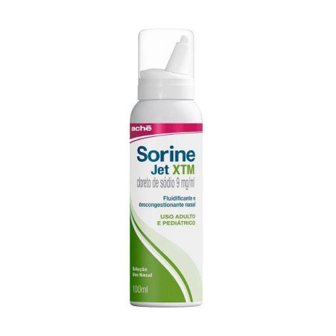 Solução Nasal Sorine XTM Jet 0,9% 100ml