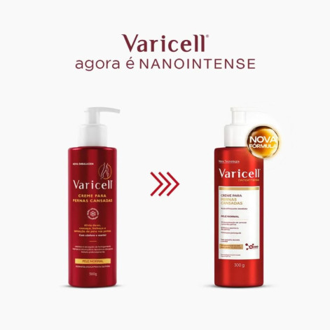 Creme para Pernas Cansadas Varicell com 300g
