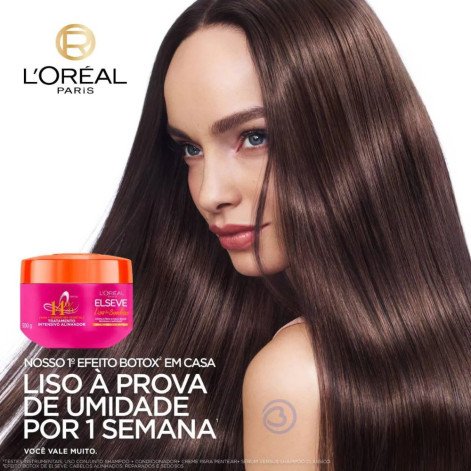 Creme de Tratamento Intensivo Alinhador Elseve Liso dos Sonhos 300g