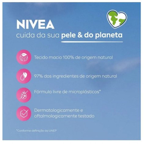 Lenco Demaquilante Nivea 3 Em 1 Com 25 Unidades Acao Hidratante