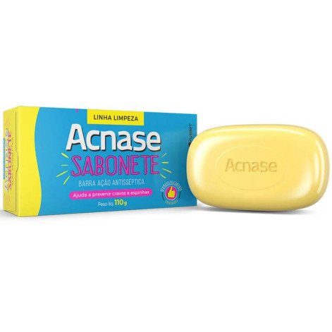 Sabonete Facial Acnase Ação Antisséptica com 110g