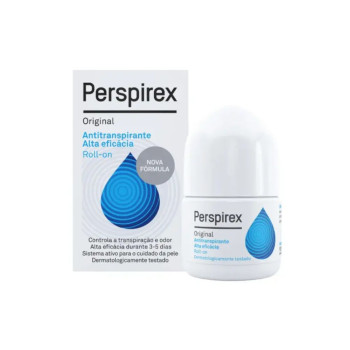 Desodorante Antitranspirante Roll-On Perspirex Sem Perfume 20ml