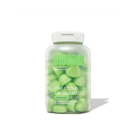Creatina Monohidratada 60 Gummies Guday Maça Verde