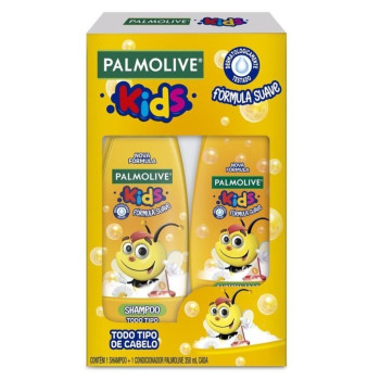 Shampoo e Condicionador Kit Palmolive Kids Abelinha 350ml Cada