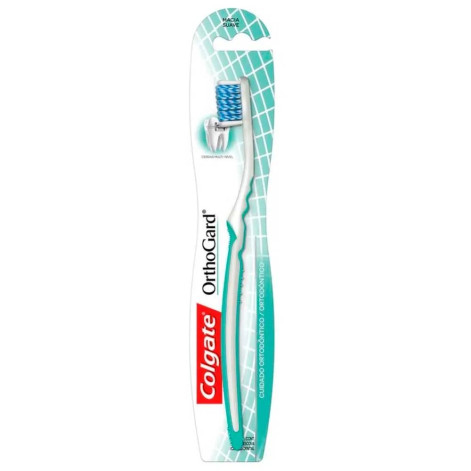 Escova de Dente Colgate OrthoGard Cabeça Ultra Compacta