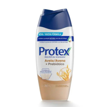 Sabonete Líquido Antibacteriano para Corpo Protex Aveia 250ml