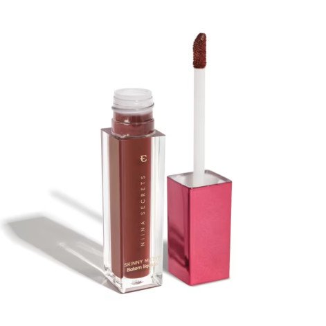 Batom Líquido Niina Secrets Skinny Matte Castanho Begônia 5ml