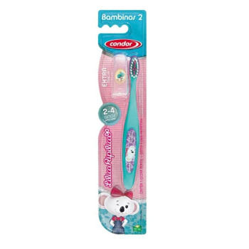 Escova Dental Condor Lilica Ripil. Bamb 2 A 4