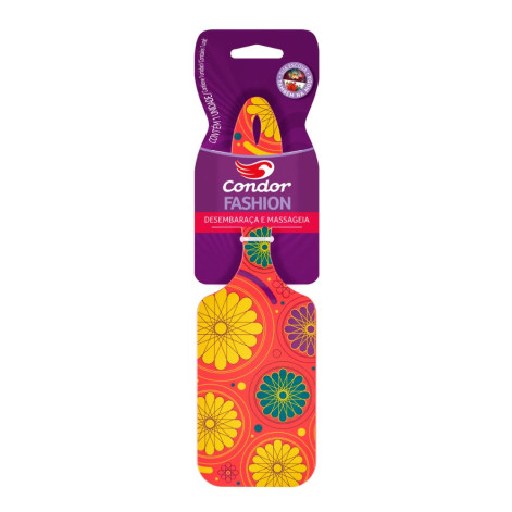 Escova Cabelo Condor Fashion Raquete