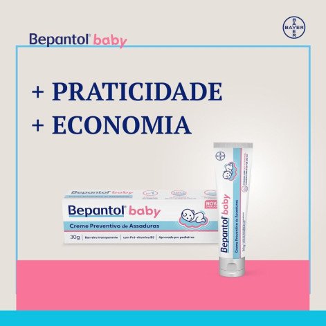 Creme Para Prevenção de Assaduras Bepantol Baby 30g