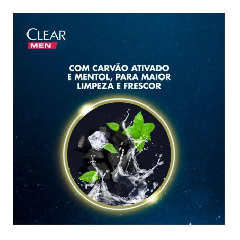 Shampoo Anticaspa Clear Men Sports Limpeza Profunda 400ml