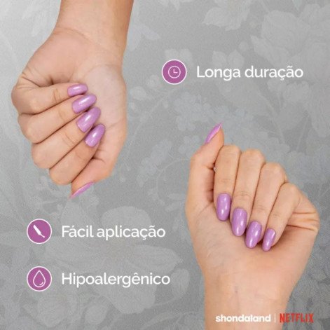 Esmalte Cintilante Risqué Bridgerton 8ml - Paixão Desmascarada