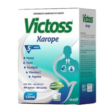 Vitamina C + Arginina + Mentol Victoss Adulto Xarope 120Ml