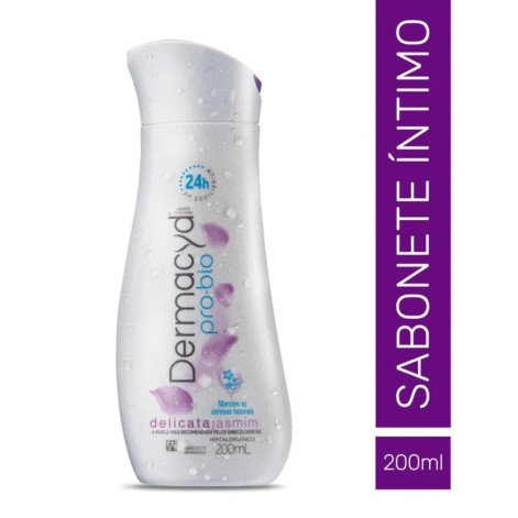 Sabonete Líquido Íntimo Dermacyd Delicata Jasmim 200ml