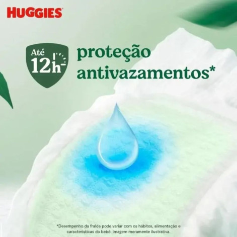 Fralda Roupinha Huggies Natural Care XG 56 Unidades