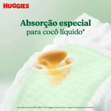 Fralda Roupinha Huggies Natural Care XG 56 Unidades