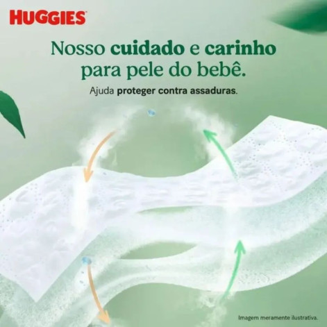 Fralda Roupinha Huggies Natural Care XG 56 Unidades