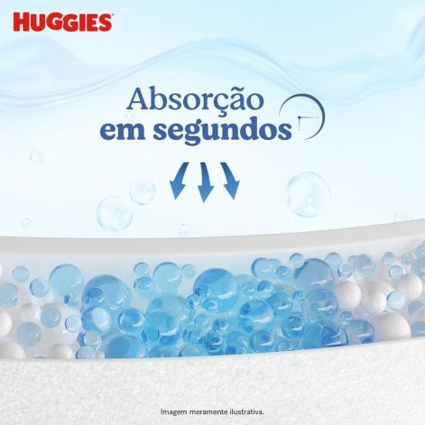 Fraldas Roupinha Huggies Tripla Proteção Tamanho XXG com 22 Unidades