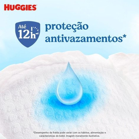 Fraldas Roupinha Huggies Tripla Proteção Tamanho XXG com 22 Unidades