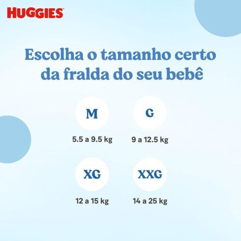 Fraldas Roupinha Huggies Tripla Proteção Tamanho XXG com 22 Unidades