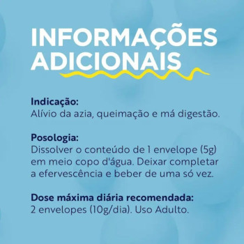 Estomazil Sem Sabor Pó Efervescente Envelope 5g