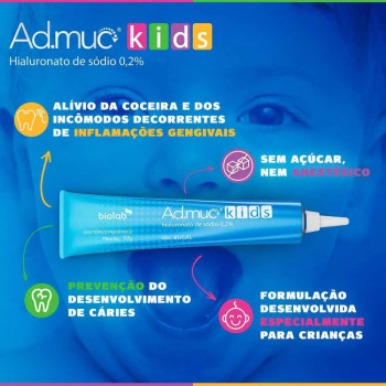 Ad-Muc Kids 100mg/g Gel Bucal 10g