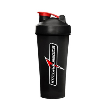 Coqueteleira 1 Dose Preta Integral 600 ML