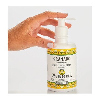 Sabonete Liquido de Glicerina Granado Castanha do Brasil 300ml