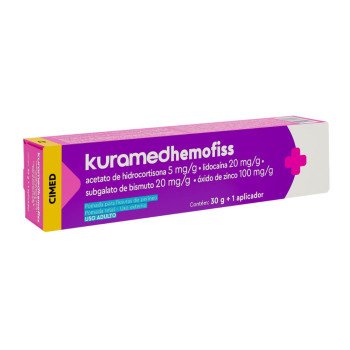 Kuramedhemofiss Pomada 30g + 1 Aplicador