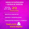 Maleato de Bronfeniramina + Cloridrato de Fenilefrina 12mg + 15mg Neo Química 12 Comprimidos
