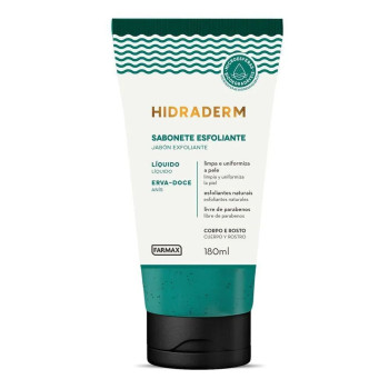 Sabonete Esfoliante Facial e Corporal Hidraderm Erva-Doce com 180ml