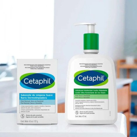 Loção Hidratante Corporal Cetaphil Advanced Moisturize 473ml