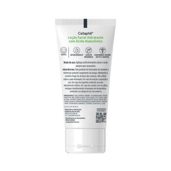 Loção Facial Hidratante com Ácido Hialurônico Cetaphil Ultraleve 50ml
