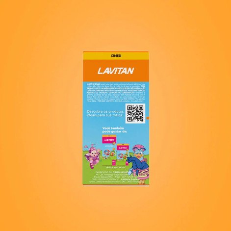 Vitamina D3 Lavitan Infantil Patati Patatá Sabor Limão Gotas 30ml