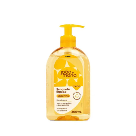 Sabonete Liquido Inf Joao E Maria Baby Glicerina 400ML