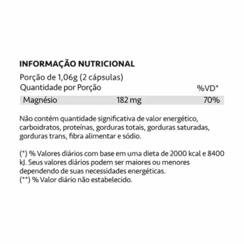 Dimag Di-Magnésio Malato Maxinutri 60 cápsulas