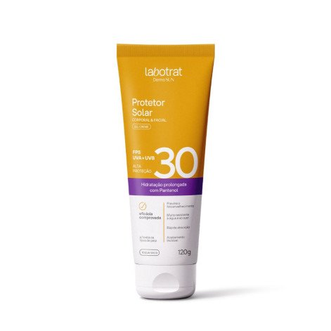 Protetor Solar Corporal & Facial Labotrat Gel Creme FPS 30 Dermo Sun 120g