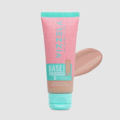 Base Liquida Vegana Matte Vizzela Cor 08 30g