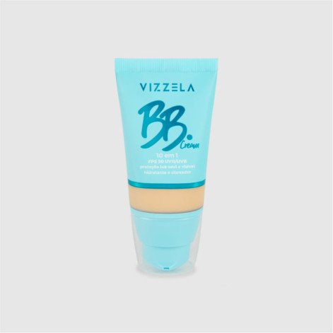 Base Liquida BB Cream Vizzela 10 em 1 FPS 30 Cor 01 35g