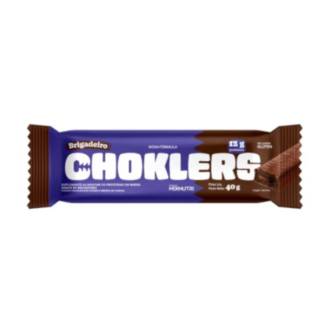 Barra Protein Choklers Brigadeiro Nibs Cacau 40G