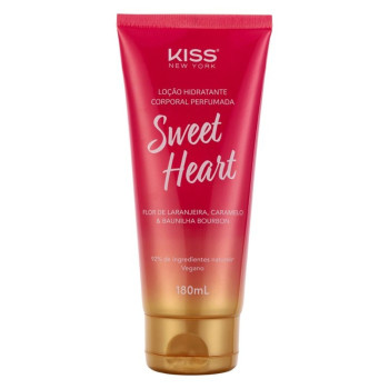 Loção Hidratante Corporal Kiss New York Sweet Heart 180ml