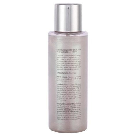 Body Splash Shimmer Silver Queen Kiss New York